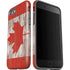 Canadian Flag Dark Wood iPhone SE (2nd & 3rd Gen) Pro Case
